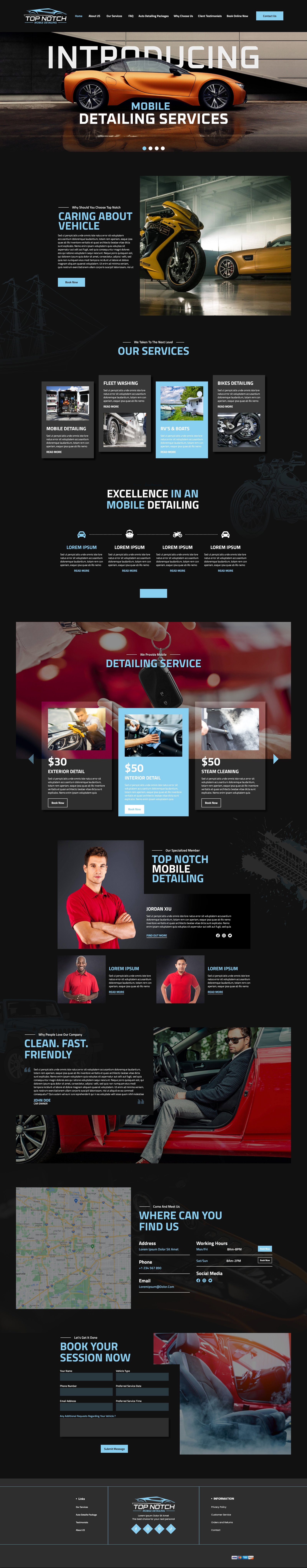 web design projects